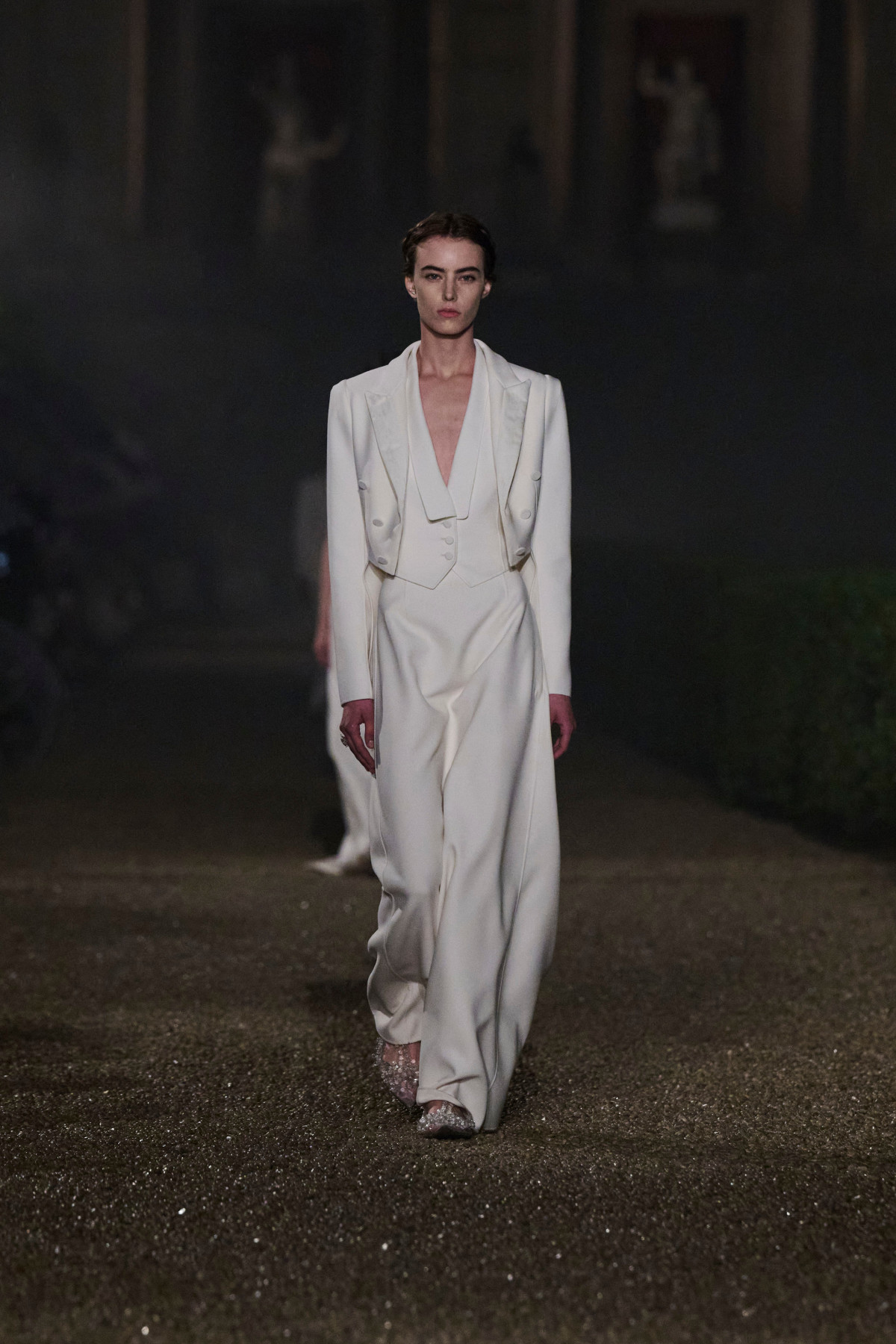 Карина Мазяр на показі Dior Cruise 2026